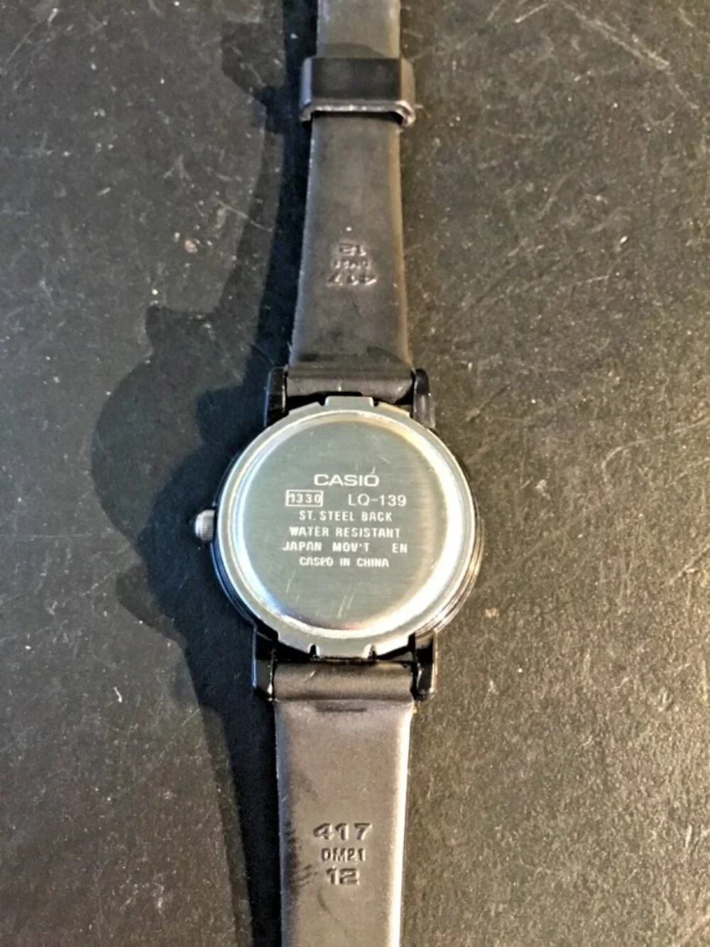 CASIO 1330 LQ-139 Black-Tone Quartz Analog Women's Watch New Battery